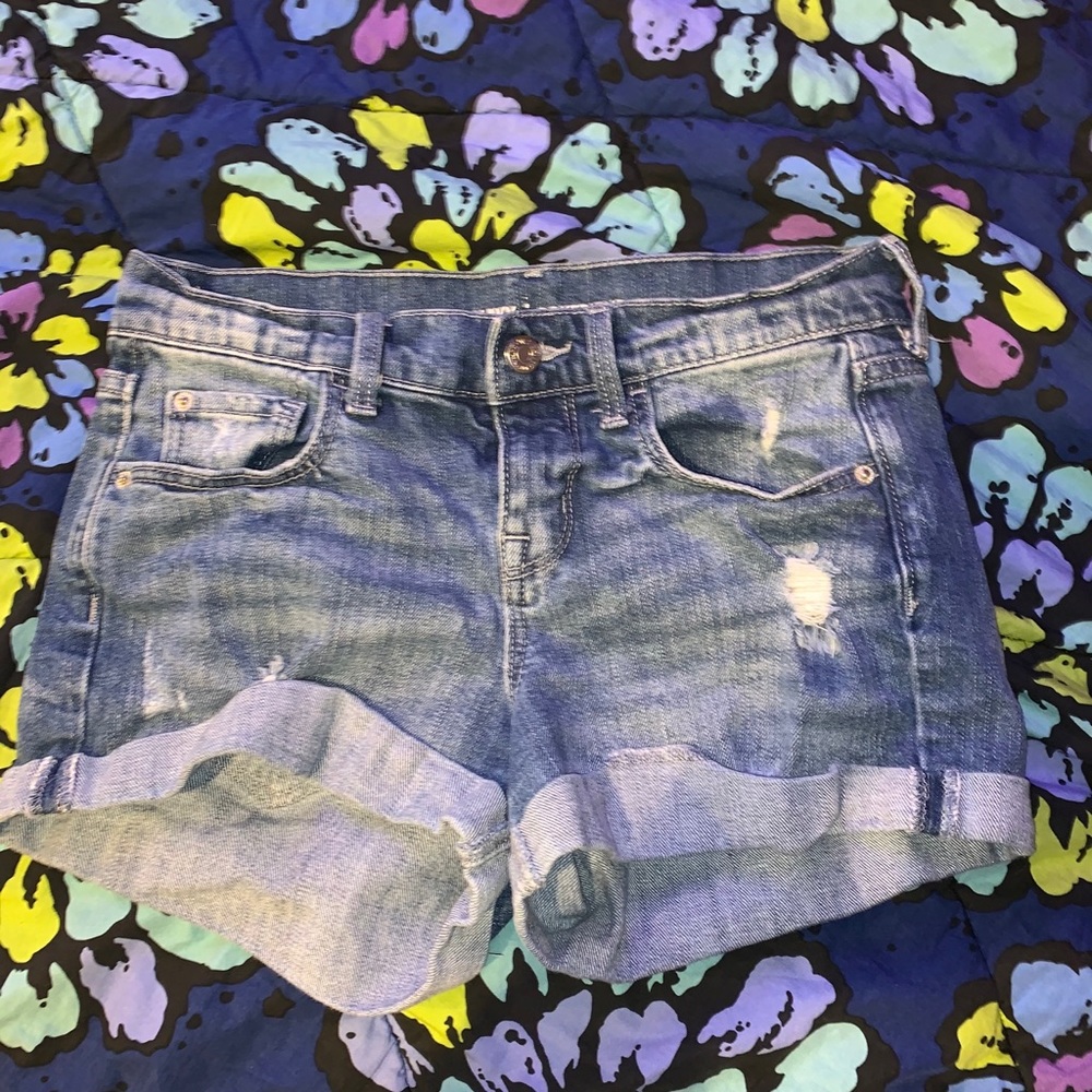 women’s old navy jean shorts